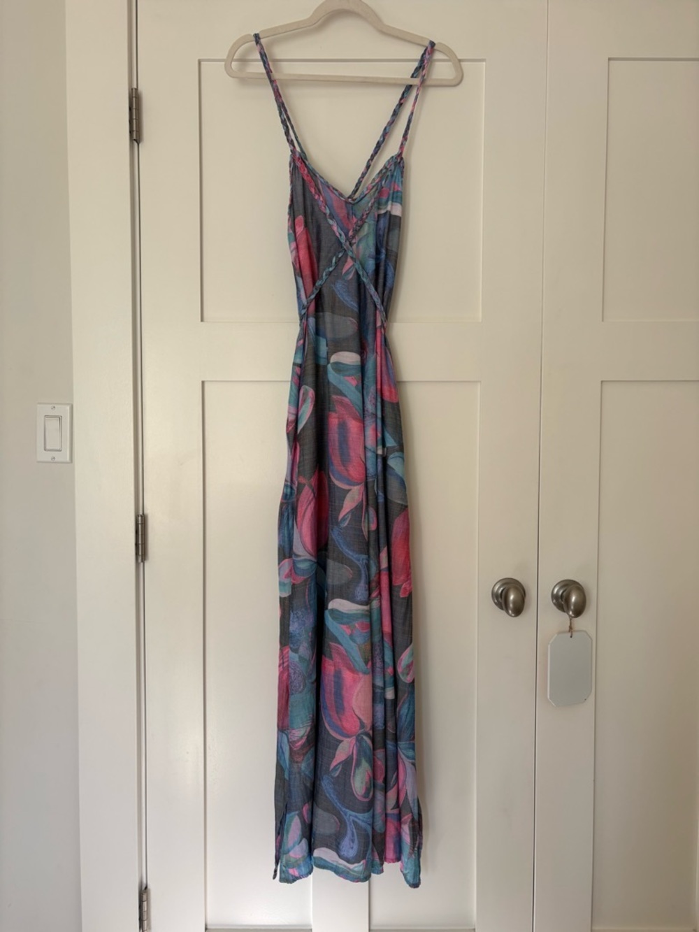 Anthropologie BOAMAR Miranda Dress In Blue Size M - Picture 5 of 10